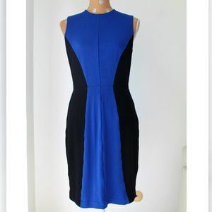 Calvin Klein Blue Sleeveless Sheath Dress 4